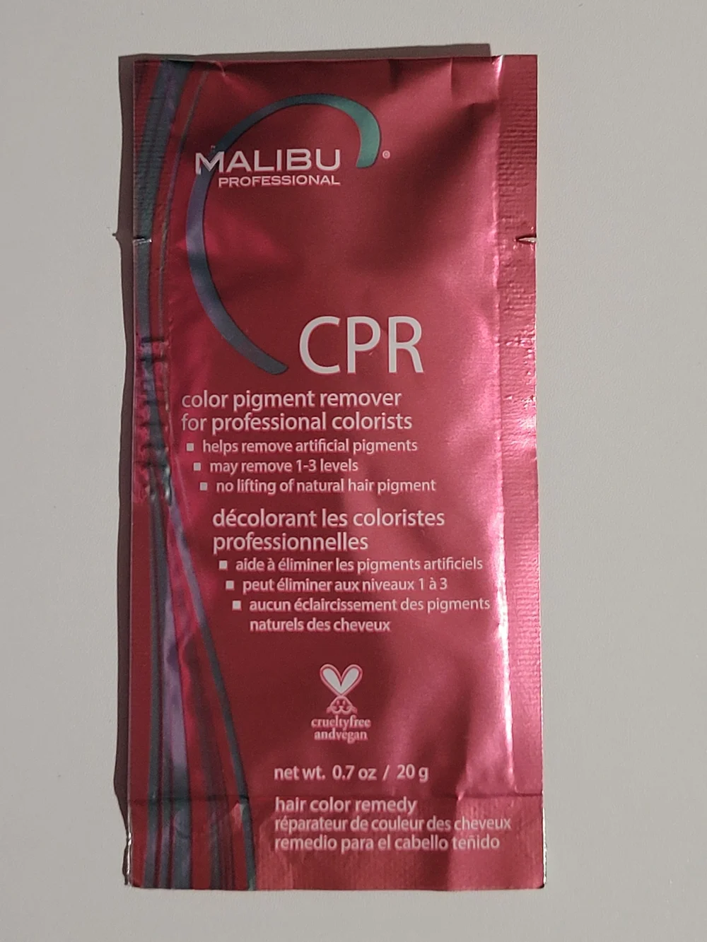 CPR Color Pigment Remover